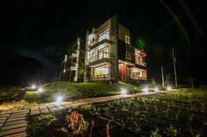 Garður fyrir utan Yulaikung B&B