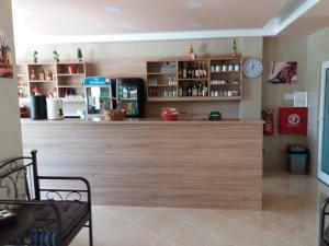 Lounge nebo bar v ubytování Nikolakakis Rooms Lavrio