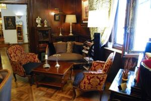 O zonă de relaxare la Scala Boutique-Hotel