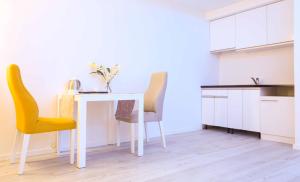 Dapur atau dapur kecil di Hotel Boutique Libris