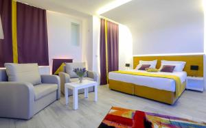 Katil atau katil-katil dalam bilik di Hotel Boutique Libris