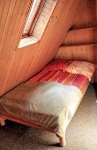 Camping Pod Krokwią 객실 침대