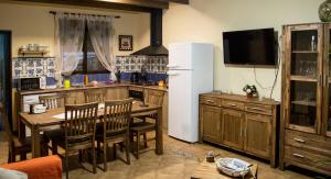 Kuchyň nebo kuchyňský kout v ubytování Casas Rurales Los Olivos de Noja