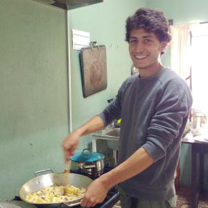 Gäste, die in der Unterkunft Hierba De Conejo Hostel übernachten