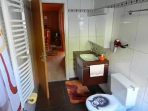 Koupelna v ubytování Apartmenthaus Kreuzbuche