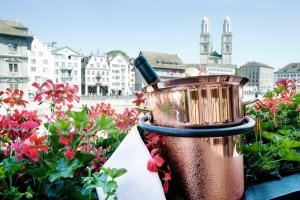 Jardí fora de Storchen Zürich - Lifestyle Boutique Hotel