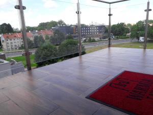 Budynek, w którym mieści się apartament