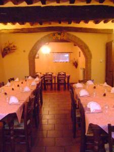 Majoituspaikan La Fattoria Montalcinello ravintola tai vastaava paikka