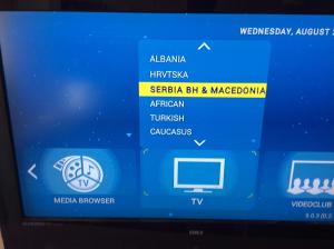Televízia a/alebo spoločenská miestnosť v ubytovaní Arinaga Beach Apartment