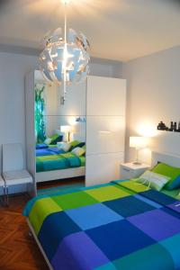 Postel nebo postele na pokoji v ubytování Apartman Garden Vodice