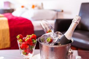 Nápoje v ubytování Hotel Jaskółka