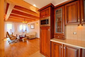 Kuchyňa alebo kuchynka v ubytovaní Apartament Dana