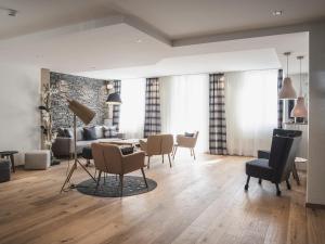 Posezení v ubytování Boutique Hotel Moosegg