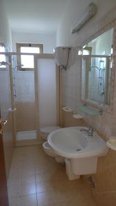 Phòng tắm tại Residence Il Turistico