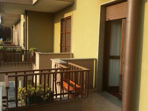 En balkon eller terrasse på Pertini Lodge