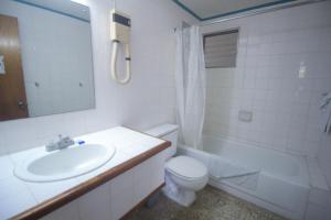 Koupelna v ubytování Sahara Hostel