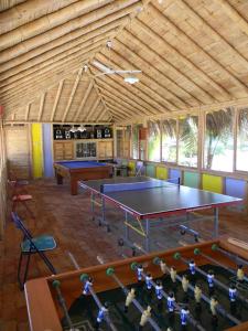 Tennis de table au sein de l'établissement Bora Bora Bungalows ou à proximité