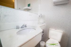 Koupelna v ubytování Hotel Ipanema de Sorocaba