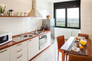 Kuchyň nebo kuchyňský kout v ubytování Cosmo Residence + 23 fotografií