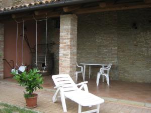 Patio nebo venkovní prostory v ubytování Agriturismo Cà Trinche