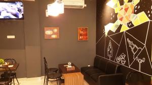 Posezení v ubytování Sunrise Hotel Jombor Jogja