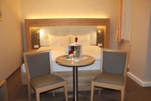 Voodi või voodid majutusasutuse Hotel Rabennest toas