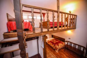 Voodi või voodid majutusasutuse Hotel Tradita toas
