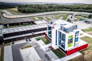 Vista aerea di Grid Hotel