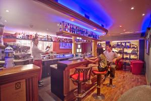 Lounge nebo bar v ubytování Hotel La Romantica