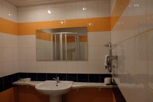 Koupelna v ubytování Majori Guesthouse