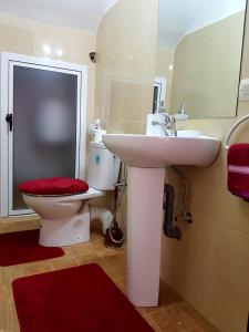 Vannituba majutusasutuses Chalet Asmoun