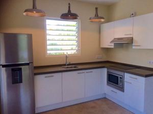 A cozinha ou cozinha compacta de Apartment Azulita Resort