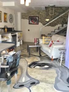 Area soggiorno di Loft Atypique