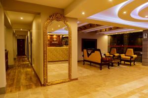 Area soggiorno di Yawar Inka Hotel