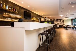 Lounge nebo bar v ubytování Travel24 Hotel Leipzig City