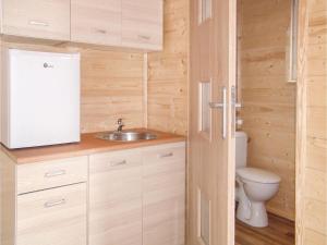 
Łazienka w obiekcie One-Bedroom Holiday Home in Sianozety
