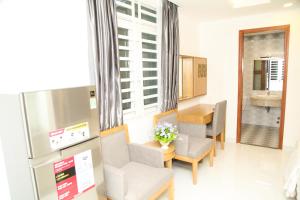 Kuchyň nebo kuchyňský kout v ubytování 60 Inn Saigon