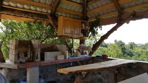 A balcony or terrace at Olga's Home