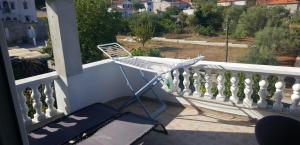Balkón nebo terasa v ubytování Apartments Lena
