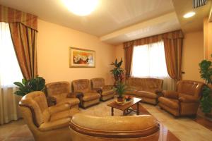 Posezení v ubytování Hotel Villa Luca