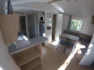 Posezení v ubytování Camping la Simioune en Provence