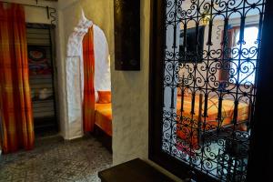Cama o camas de una habitación en Dar Yakout