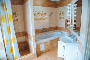 Ванная комната в Alina Hotel & Hostel