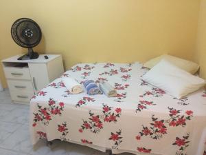 A bed or beds in a room at Green Flat Fortaleza