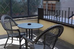 Balkón nebo terasa v ubytování Hotel Patavium