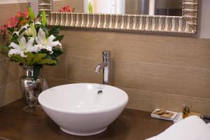 Koupelna v ubytování Hotel Patavium