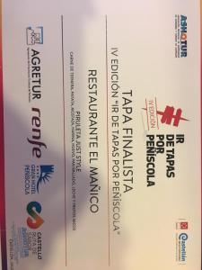Certifikát, hodnocení, plakát nebo jiný dokument vystavený v ubytování Hotel Just Style El Mañico
