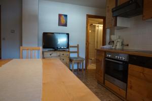 Kuchyňa alebo kuchynka v ubytovaní Appartements Huber