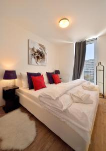 Posteľ alebo postele v izbe v ubytovaní Apollis Business&Budget by Ambiente