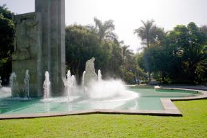 The swimming pool at or close to Apartamento en Santa Cruz